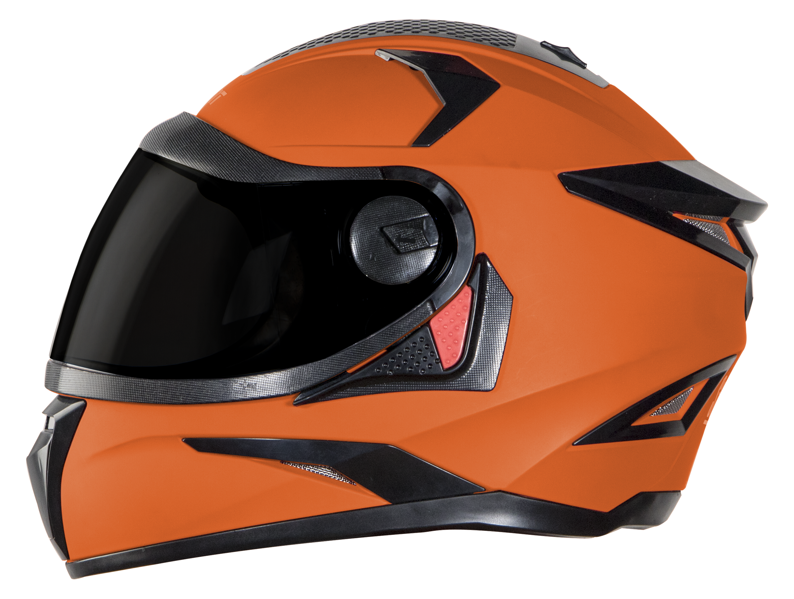 SBH-17 ROBOT FLUO ORANGE (WITH EXTRA FREE CLEAR VISOR)
